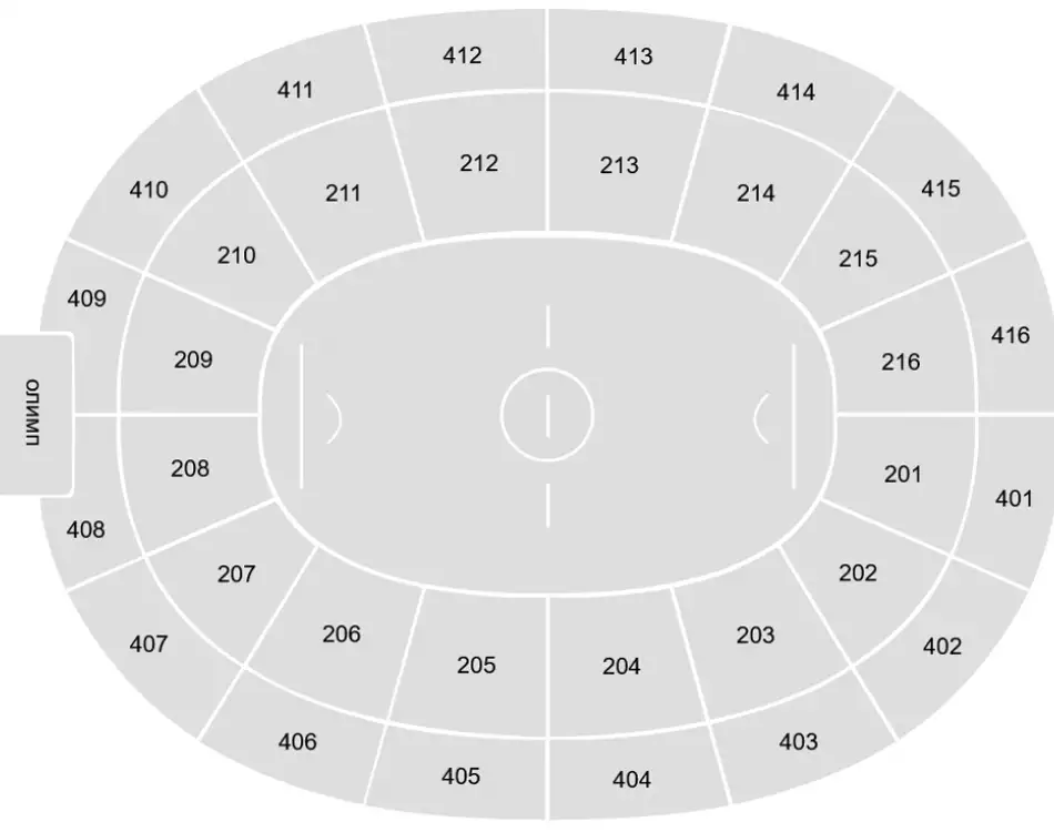 Ледовый дворец схема зала