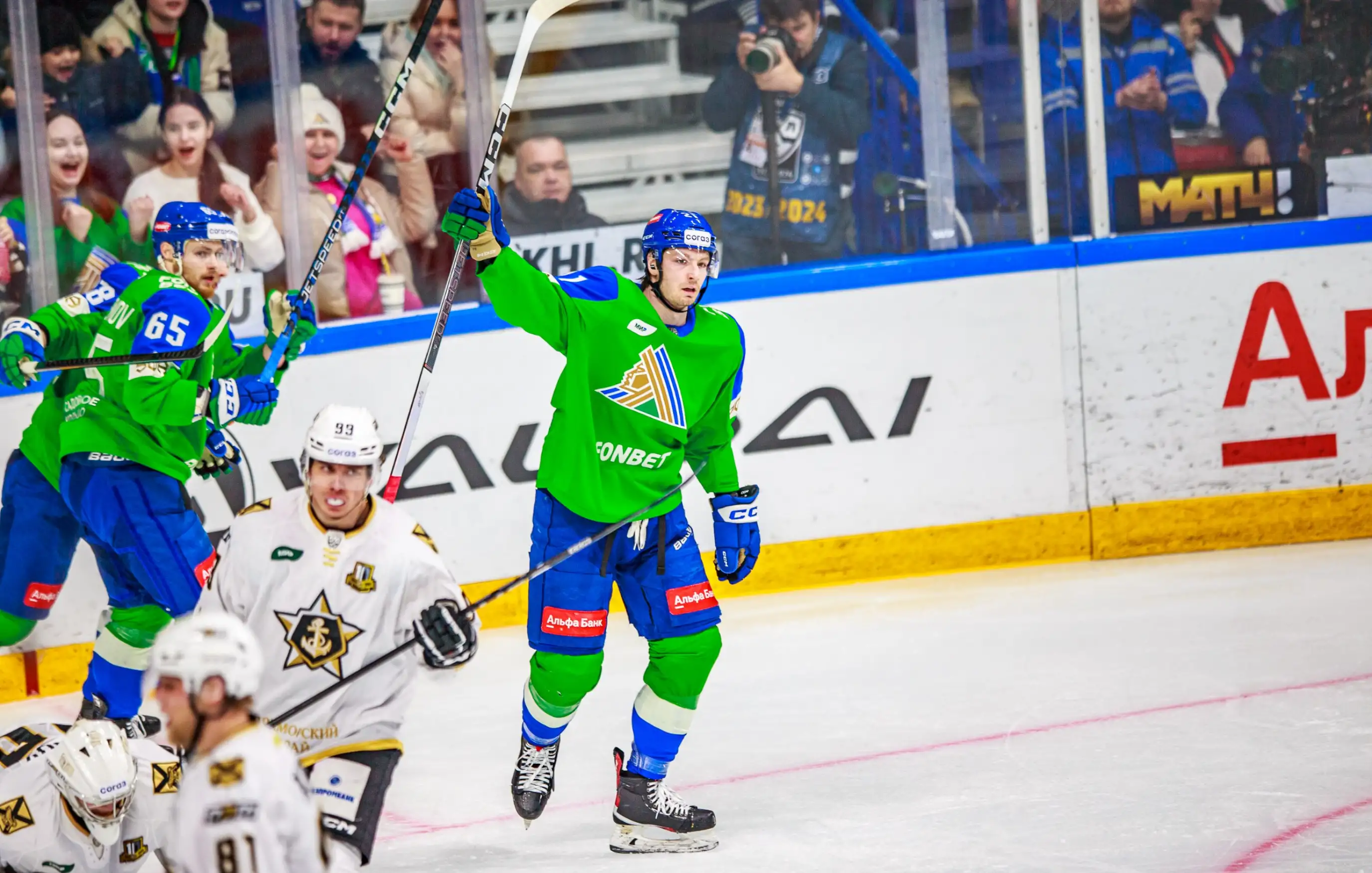 «Салават Юлаев» всухую обыграл «Адмирал»