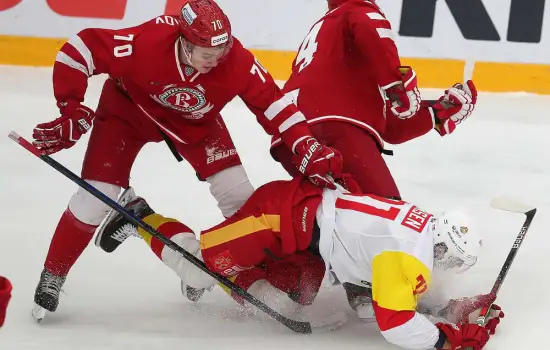 Финский «Йокерит» победил на выезде подольский «Витязь»